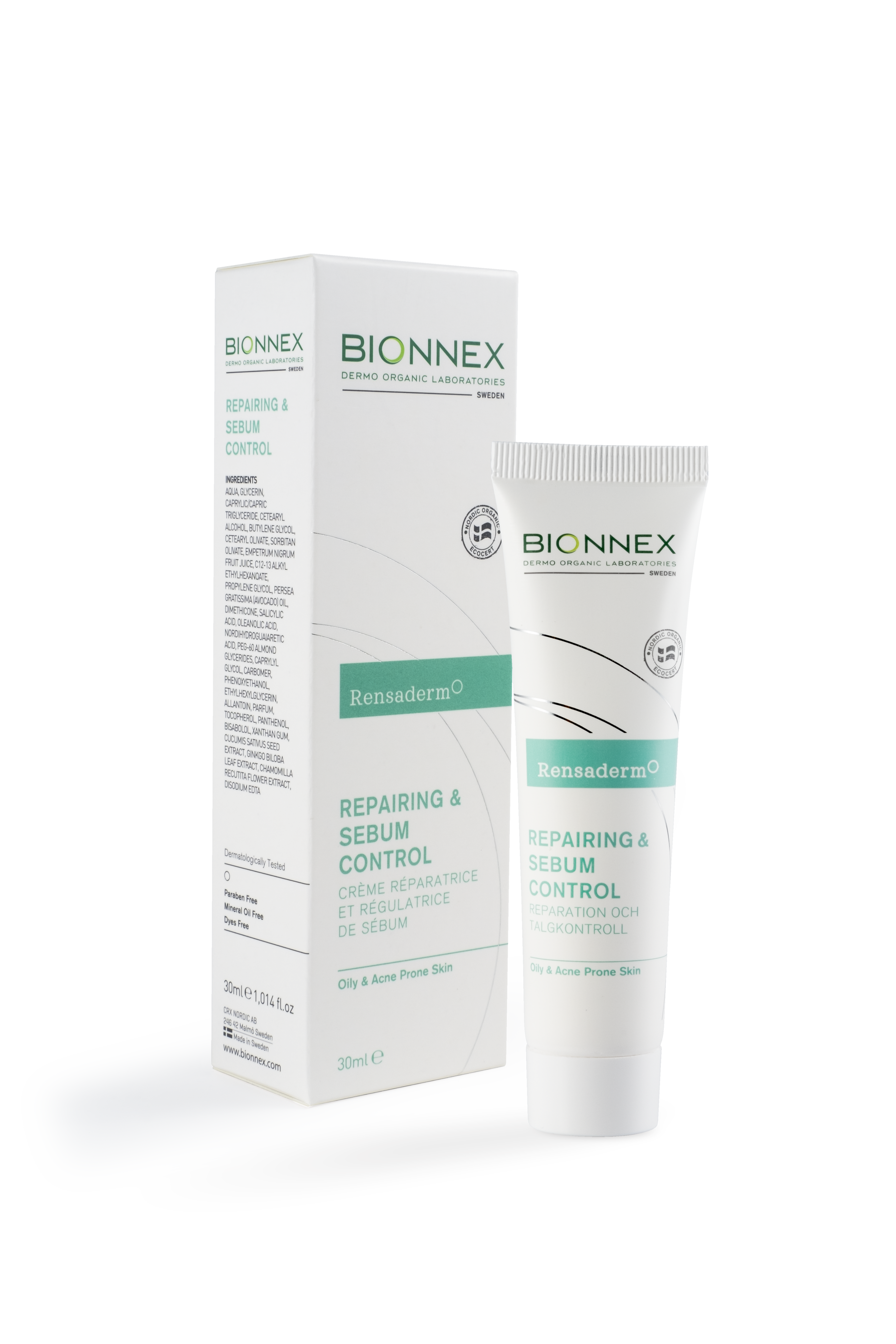 Rensaderm - Reparing Sebum Control Cream 30 ml