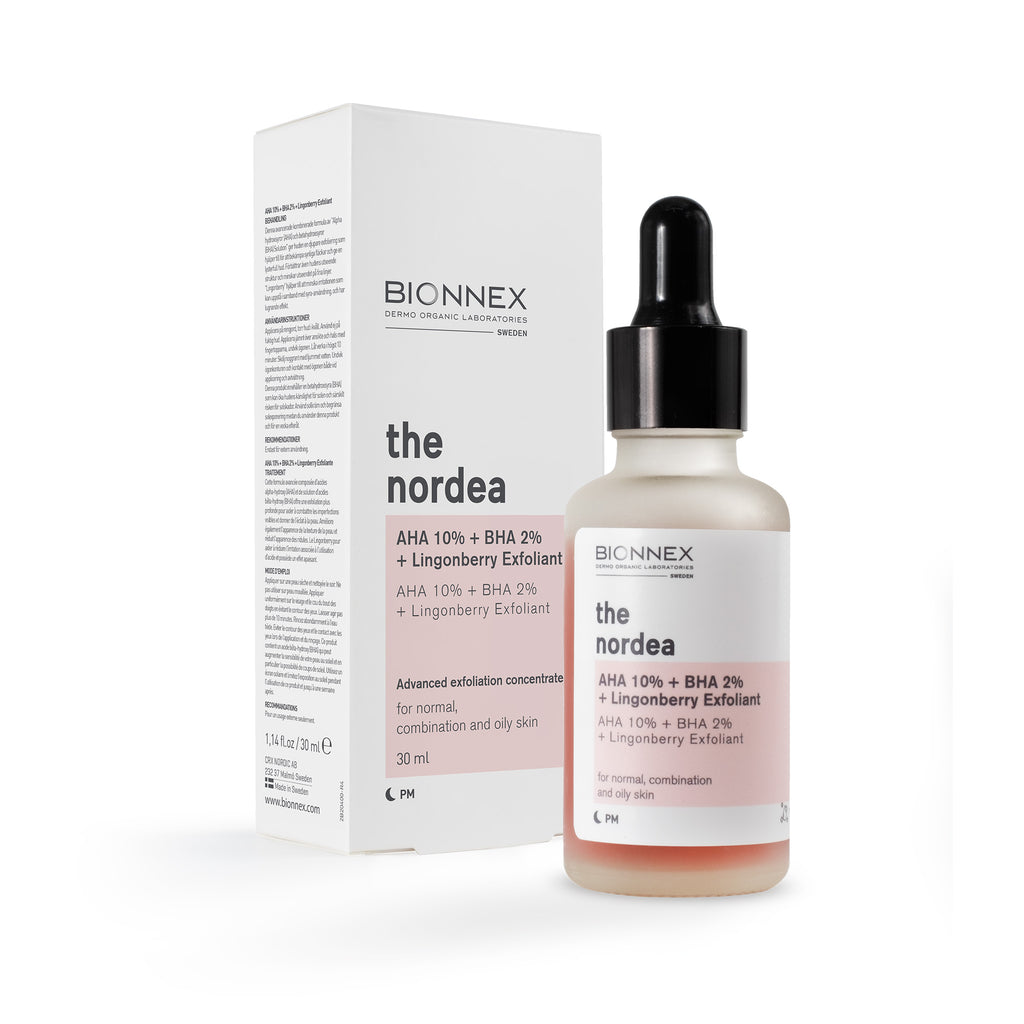 The Nordea - AHA 10% + BHA 2% Exfoliate + Lingonberry 30ml