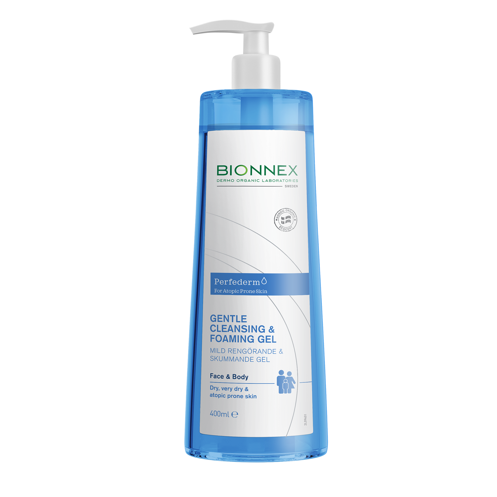 Perfederm - Cleansing & Foaming Gel 400ml
