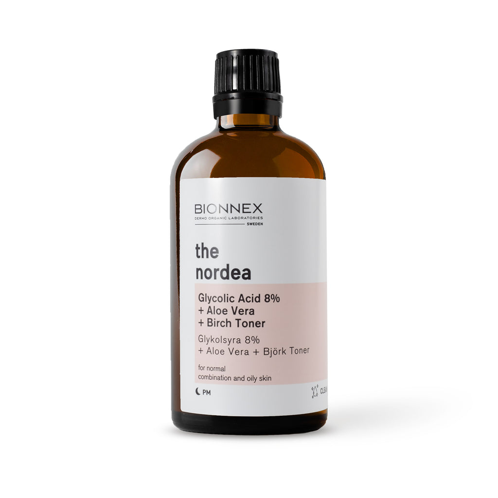 The Nordea - Glycolic Acid Toner 8% + Aloe Vera + Birch Toner 100ml