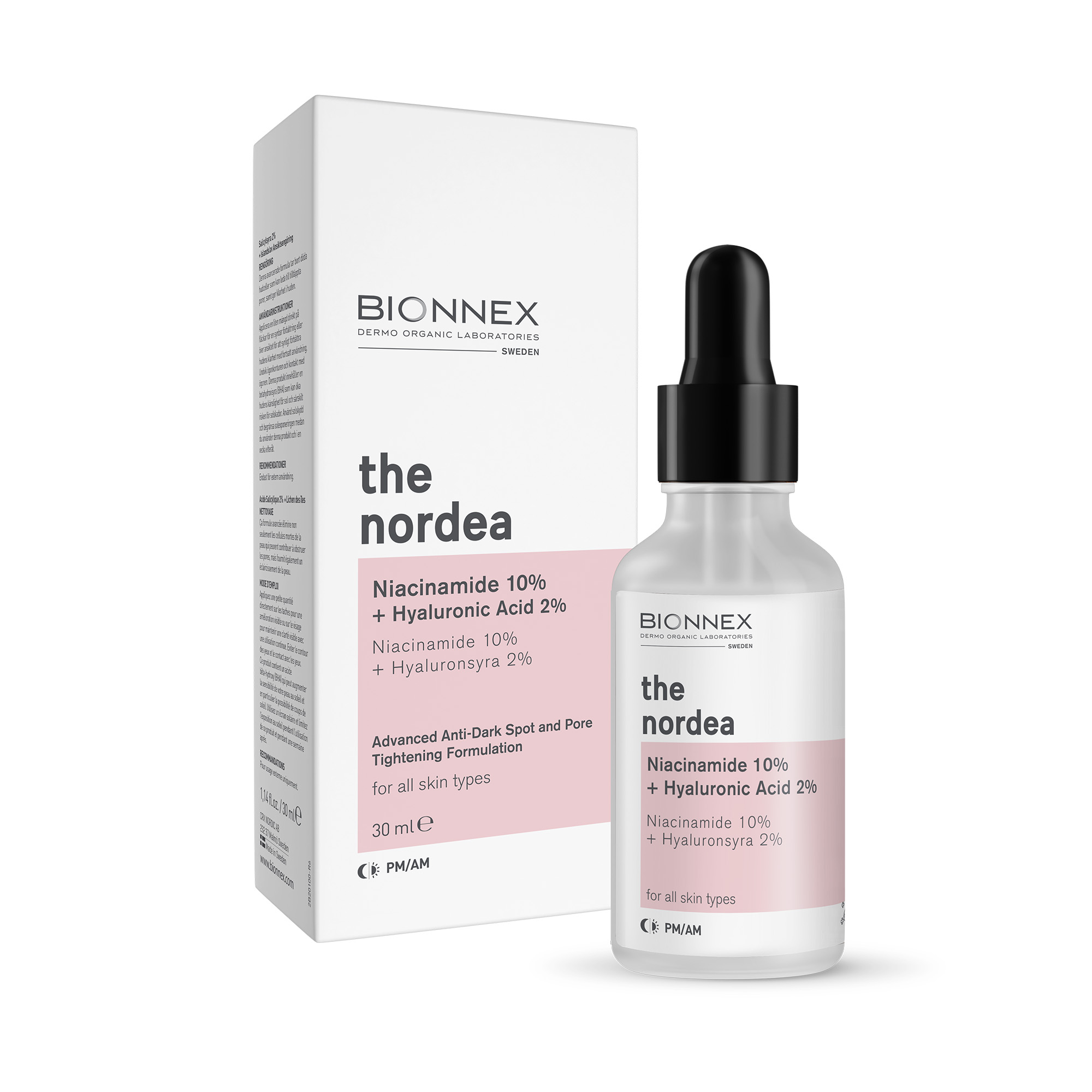 The Nordea - Niacinamide 10% + Hyaluronic Acid 2%  30ml