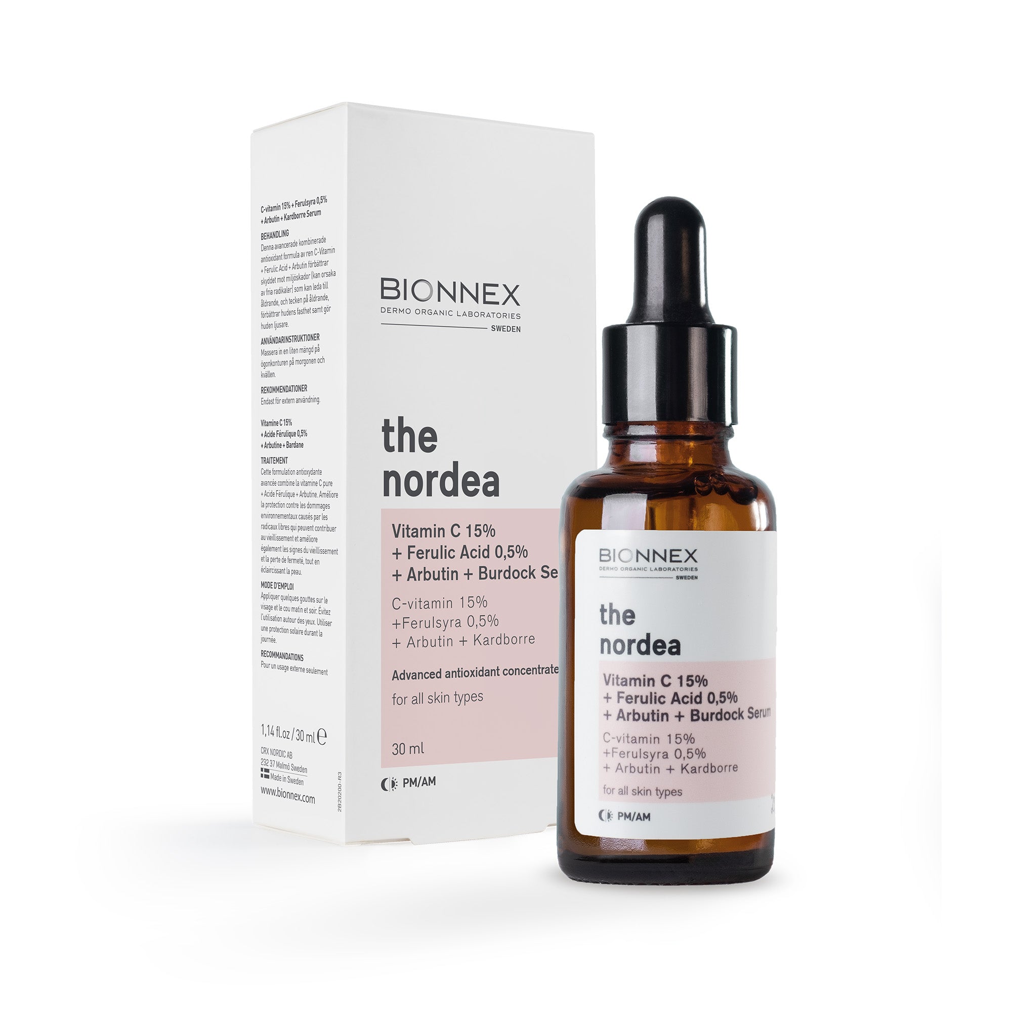 The Nordea - C Vitamin 15% + Ferulic Acid 0,5% + Burdock 30 mL